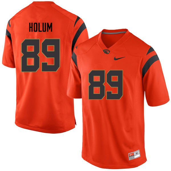 Youth Oregon State Beavers #89 Jack Holum College Football Jerseys Sale-Orange
